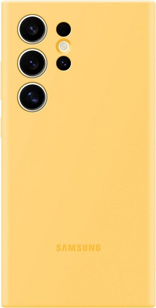 Samsung Galaxy S24 Ultra Silicone Case (Yellow)