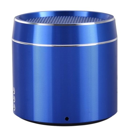 Portable True Wireless Stereo Mini Bluetooth Speaker with LED Indicator & Sling (Blue)