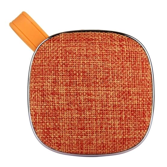 X25 Portable Fabric Design Bluetooth Stereo Speaker(Orange)