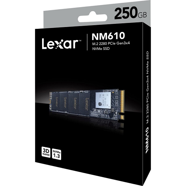 Lexar NM610 250GB NVMe SSD