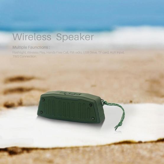 NewRixing NR-4019 Outdoor Portable Bluetooth Speaker Black