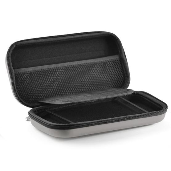 Portable EVA Storage Bag Handbag Protective Box for Nintendo Switch (Silver Grey)