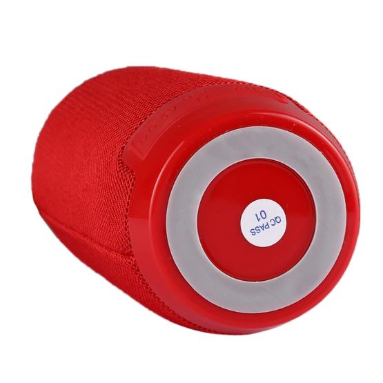 T&G TG106 Portable Wireless Bluetooth V4.2 Stereo Speaker with Handle Red