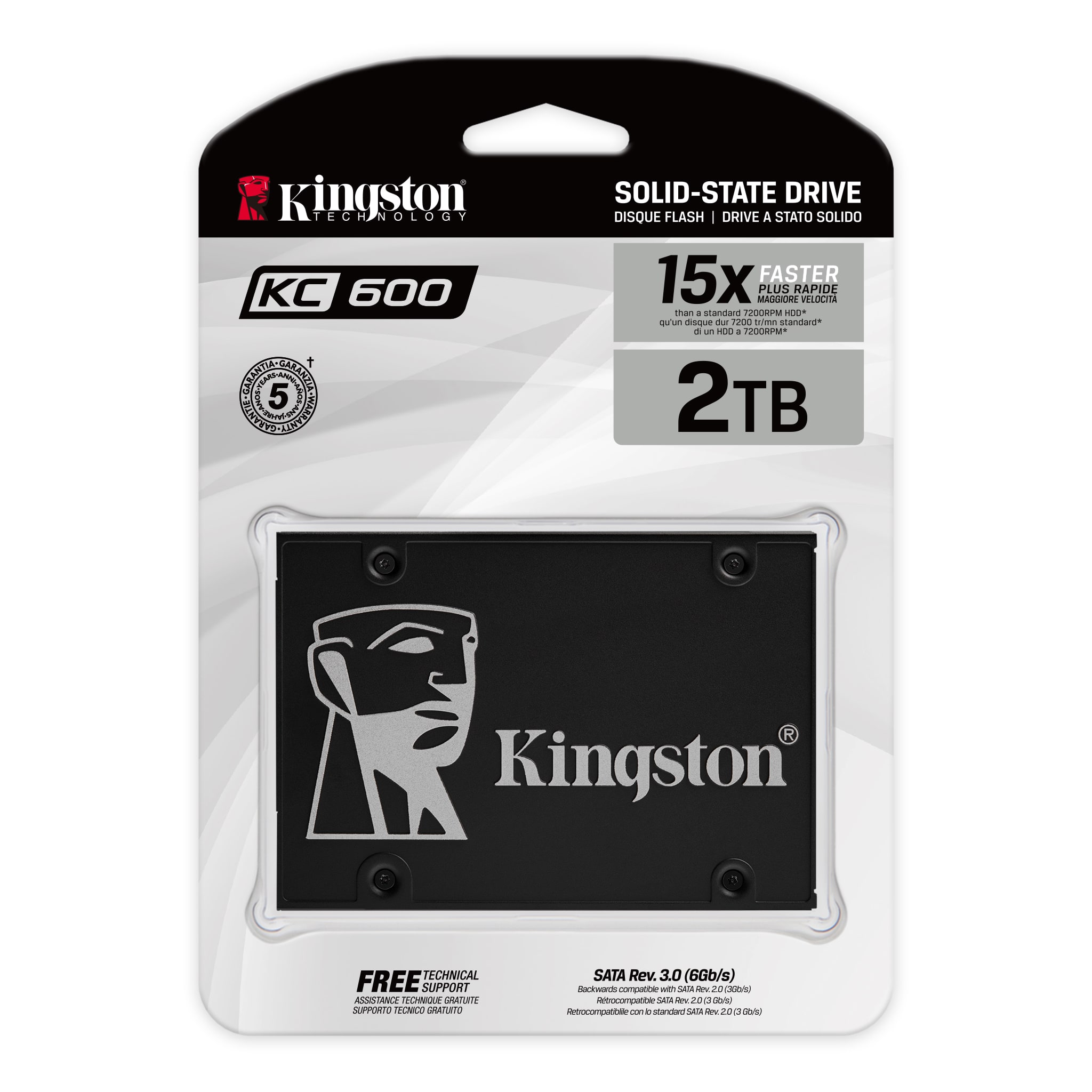 Kingston SSDNow KC600 2048GB (SKC600/2048G)