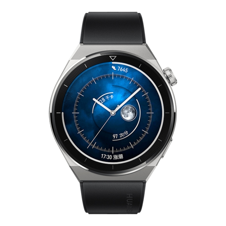 Huawei Watch GT 3 Pro Titanium Smart Watch 46mm Rubber Wristband